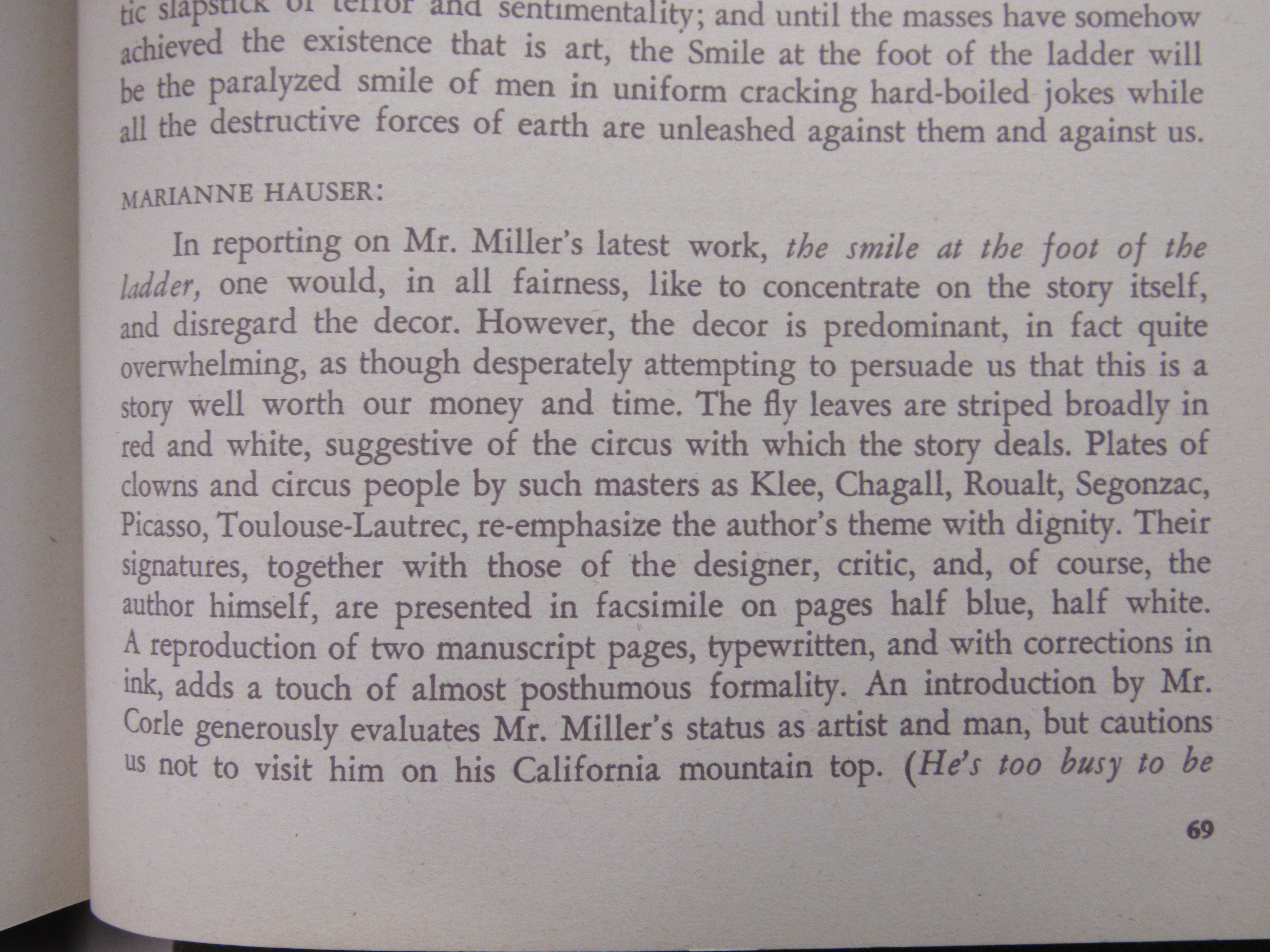 Hauser on Miller.1